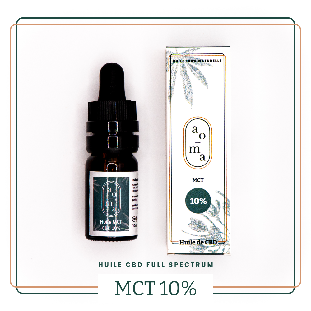 Huile de CBD MCT 10%