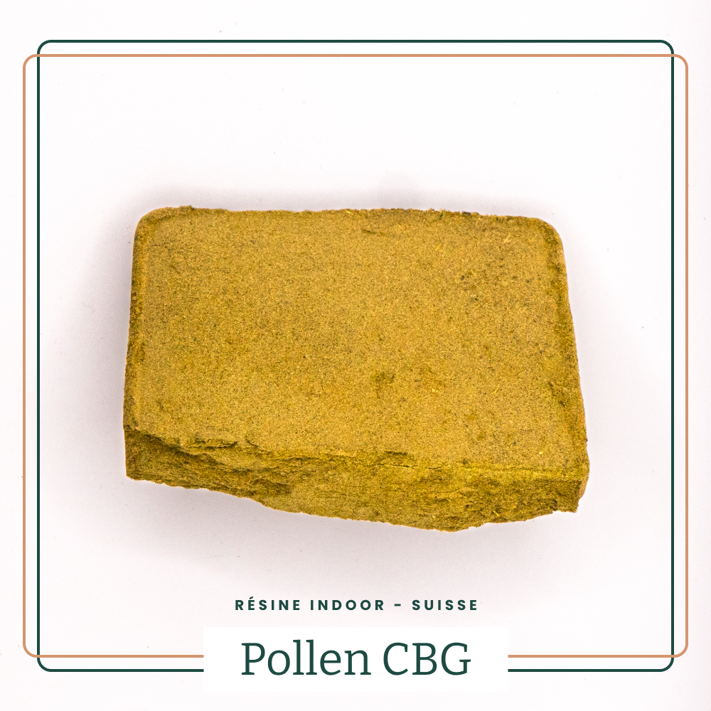 Pollen CBG Résine Cannabigérol AOMA