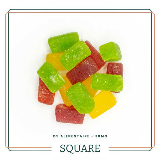 SQUARE GUMMIES - 30mg