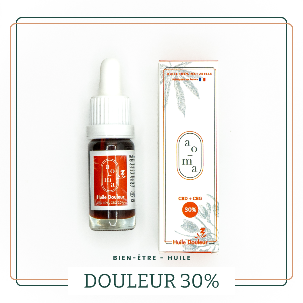 Huile CBN Douleurs 30%