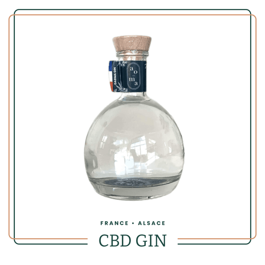 Gin CBD DAØMA Distillé Alsace AOMA Grossiste